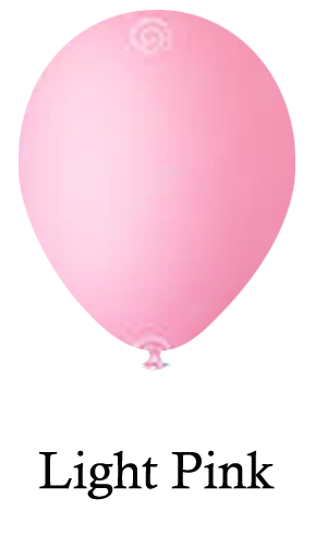 Light Pink Balloons